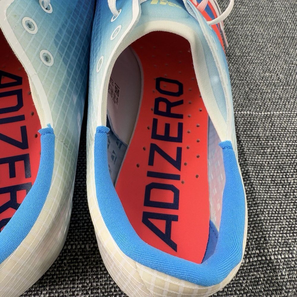 Adidas Shoes Sz 14 Adizero Finesse Legacy Track & Field Indigo Turbo GY0913 New - Picture 7 of 14